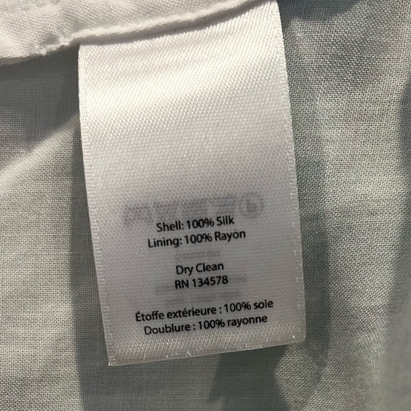 Vineyard Vines Palm Leaf Scarf Print Silk Maxi Dress Size 4 Turquoise Aqua Blue - Picture 8 of 11